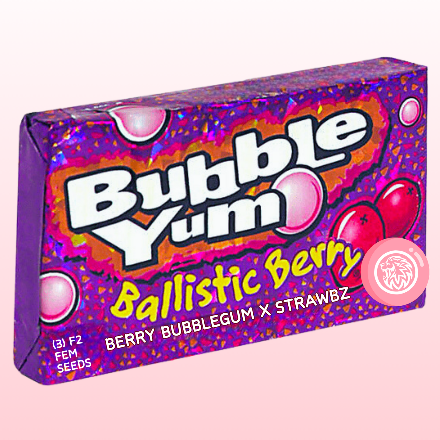 BALLISTIC BERRY BUBBLE YUM STRAIN FEMINIZED CANNABIS SEEDS
