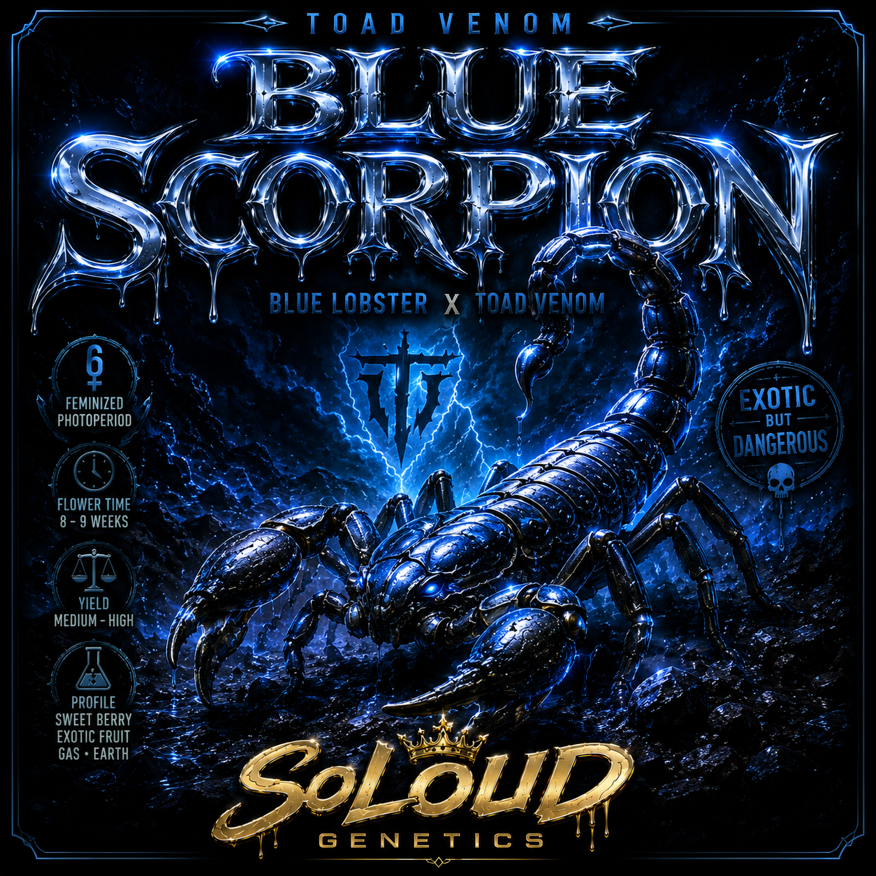 BLUE SCORPION (FEM)