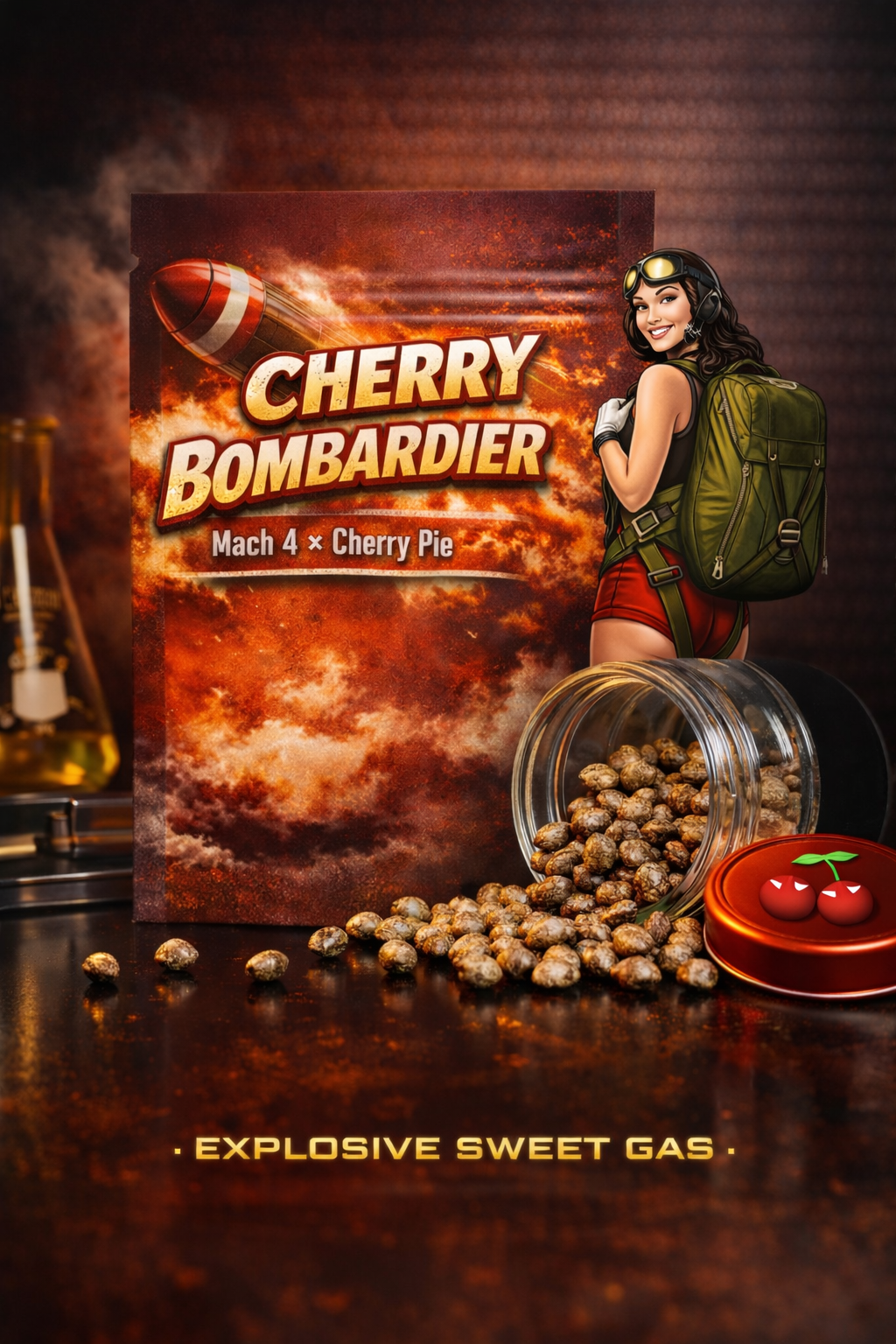 CHERRY BOMBARDIER — MACH 4