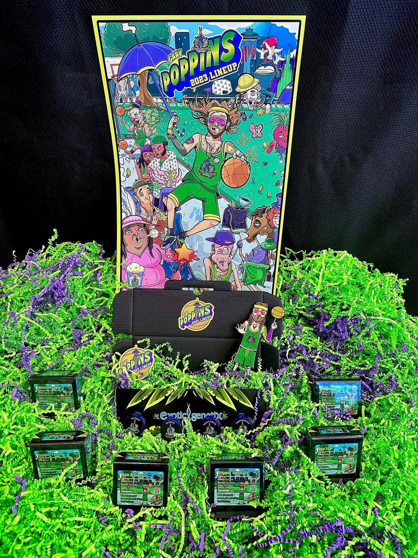 Gary Poppins Seedbank Box Exotic Genetix