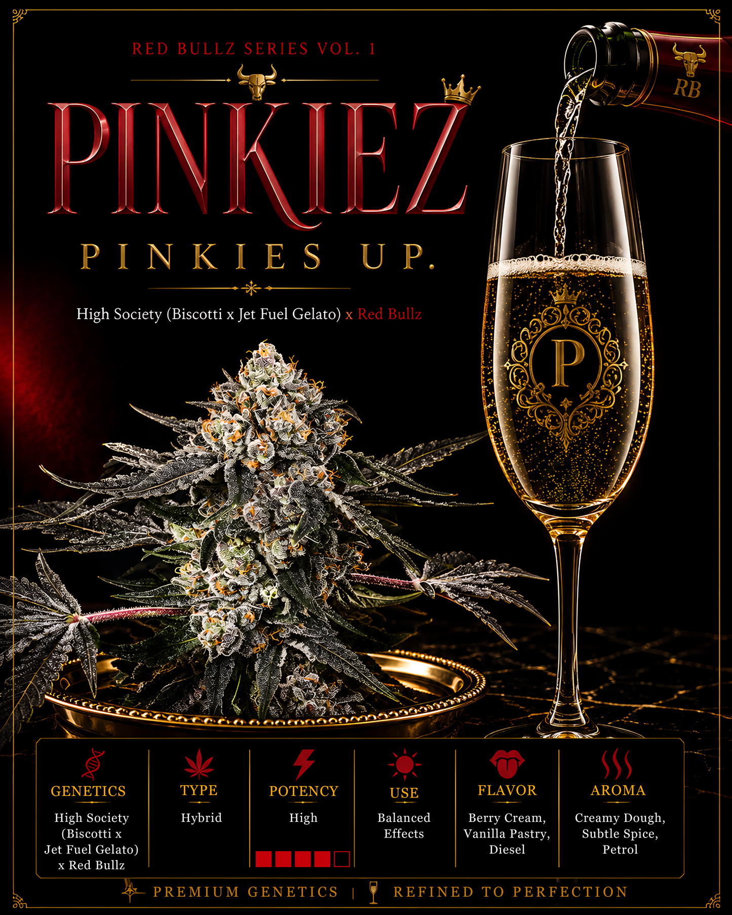 PINKIEZ (HIGH SOCIETY X RED BULLZ) FEM