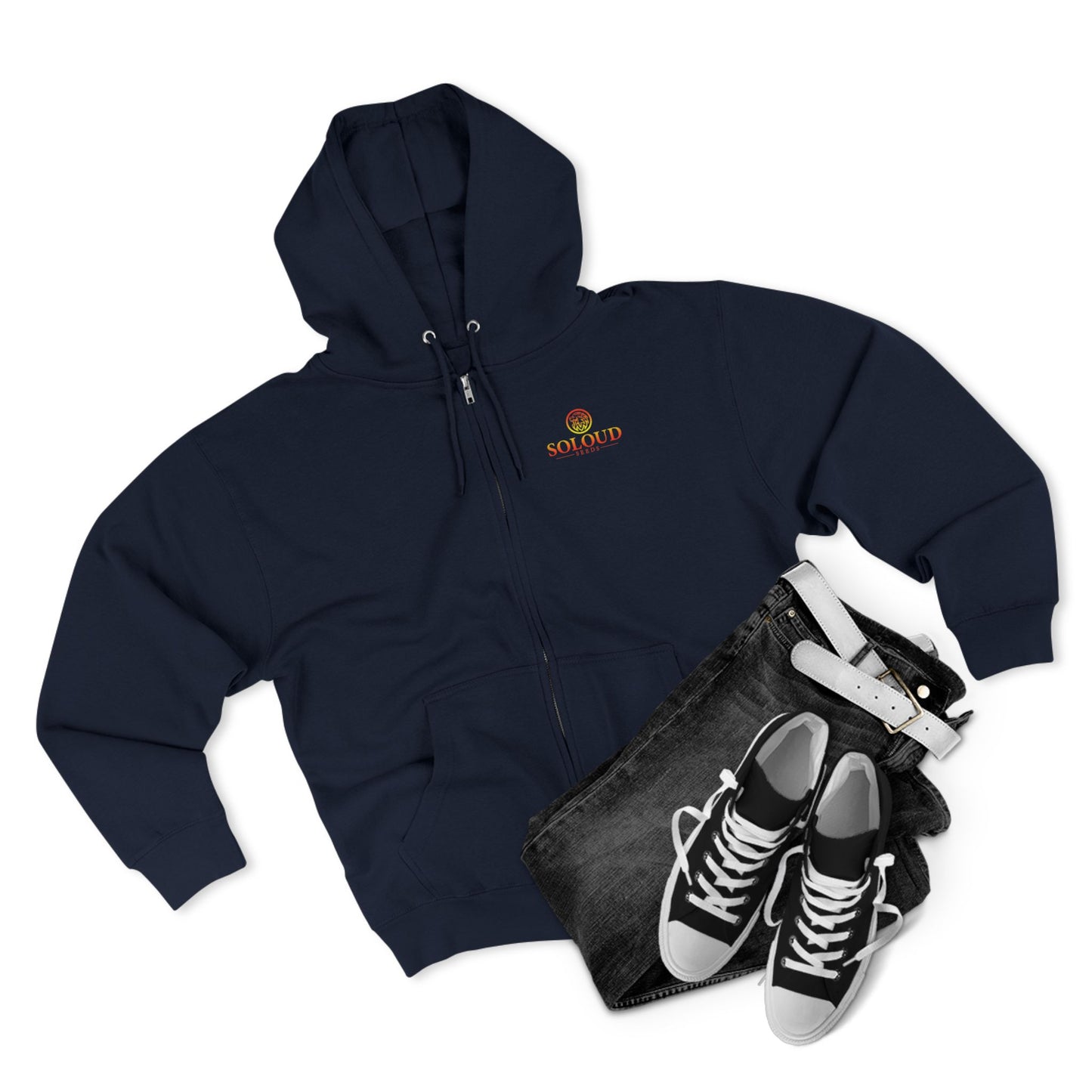 Soloud Seeds Premium Full Zip Hoodie (Unisex)