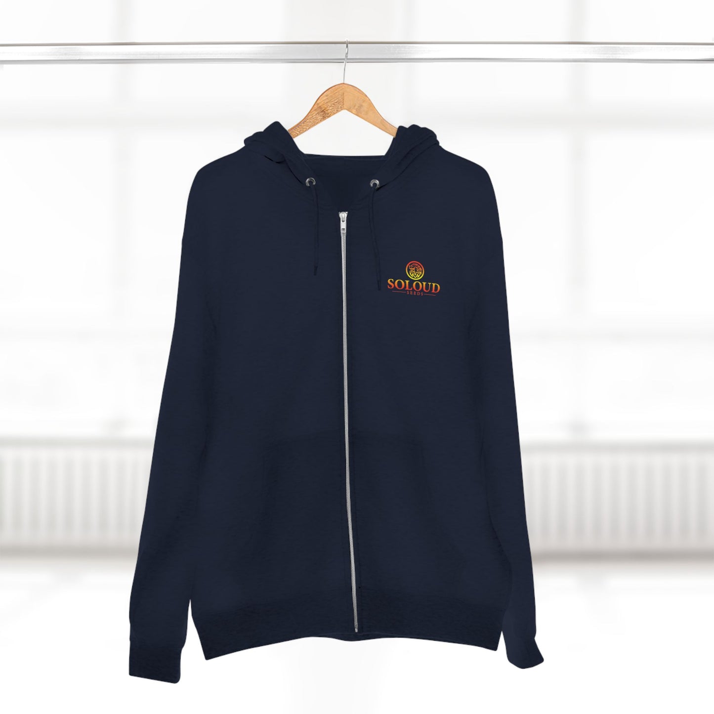 Soloud Seeds Premium Full Zip Hoodie (Unisex)