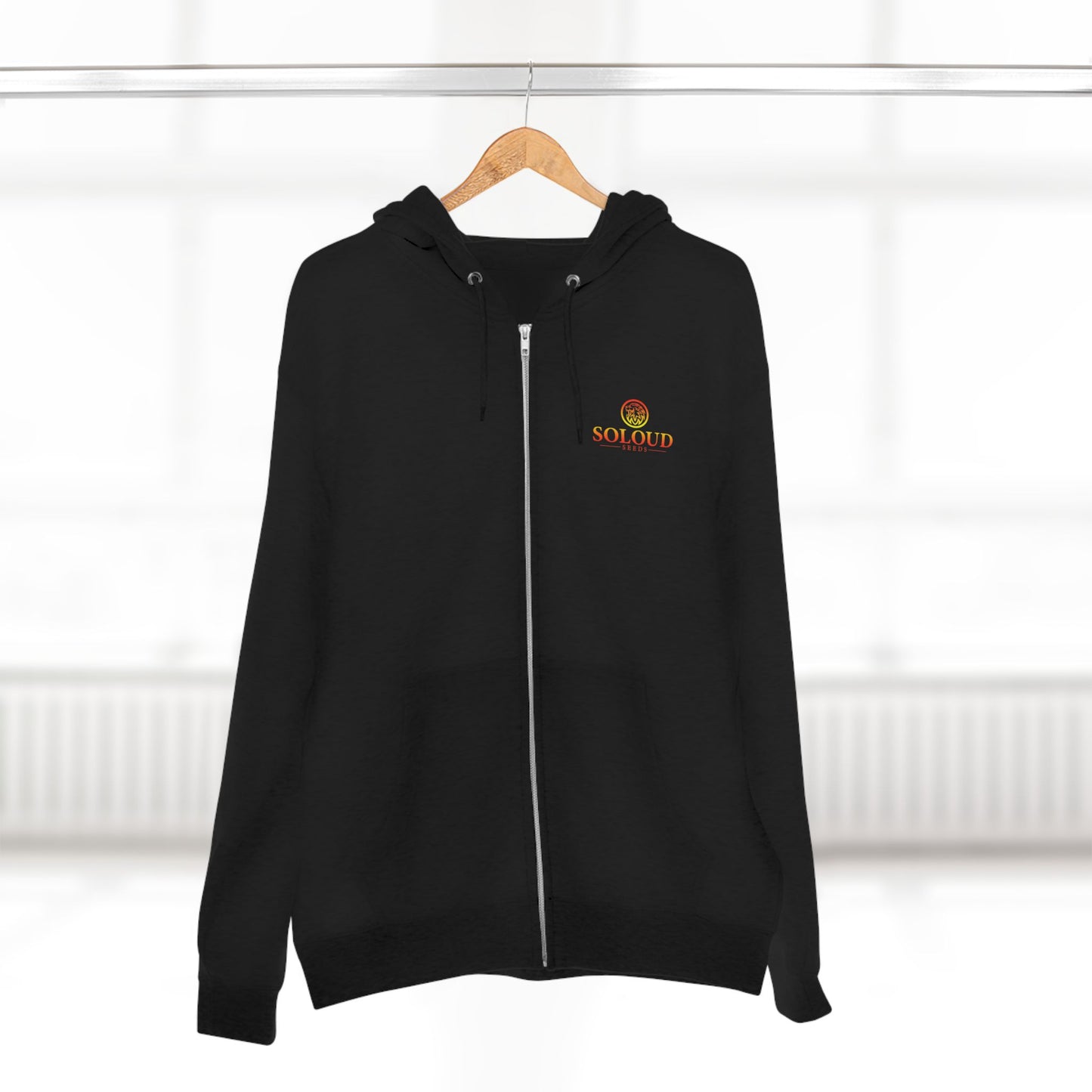 Soloud Seeds Premium Full Zip Hoodie (Unisex)