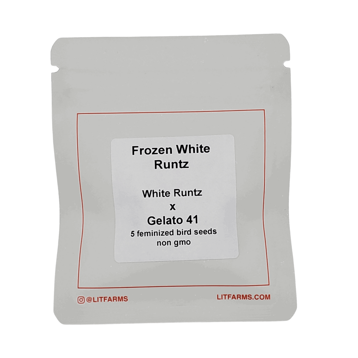 White Runt Blunts FROZEN WHITE RUNTZ – SLG