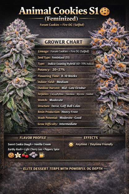 Animal Cookies Grow Profile