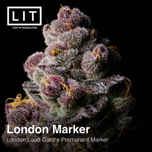 London Marker LIT FARMS, London Loud Cake x Permanent Marker