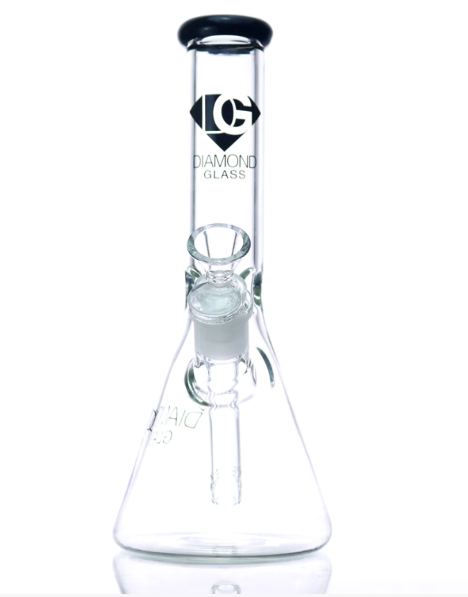 Diamond Glass - 10" Basic Beaker Base Water Pipe Bong