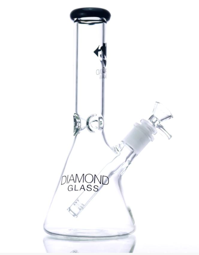 Diamond Glass - 10" Basic Beaker Base Water Pipe Bong