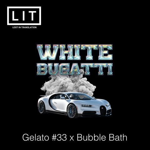 WHITE BUGATTI Gelato #33 x Bubble Bath Feminized Seeds LIT FARMS