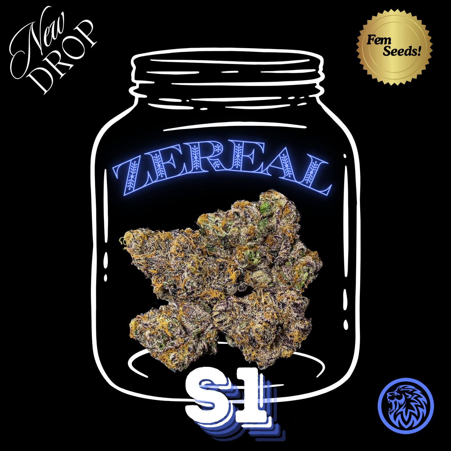 Zereal S1 Strain Feminized Cannabis Seeds