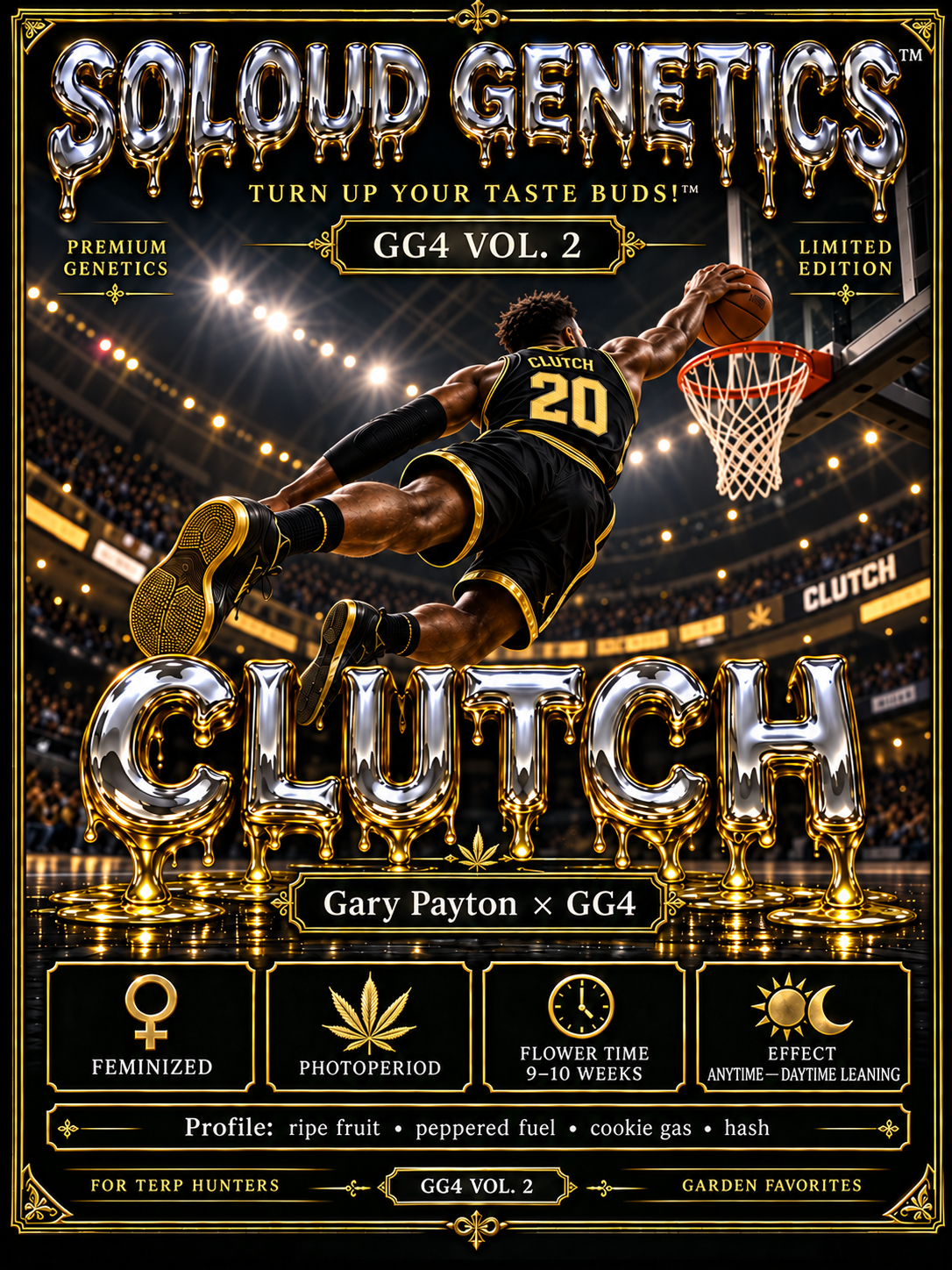 Clutch - Gary Payton x GG4 - SoLoud Genetics GG4 Vol. 2