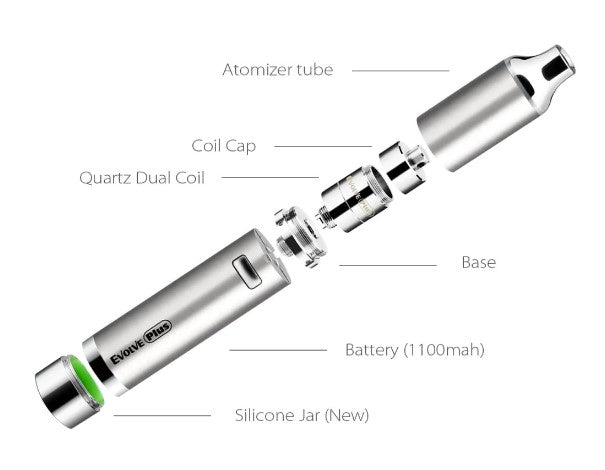 Yocan - Evolve Plus Wax Vaporizer- Multiple Colors