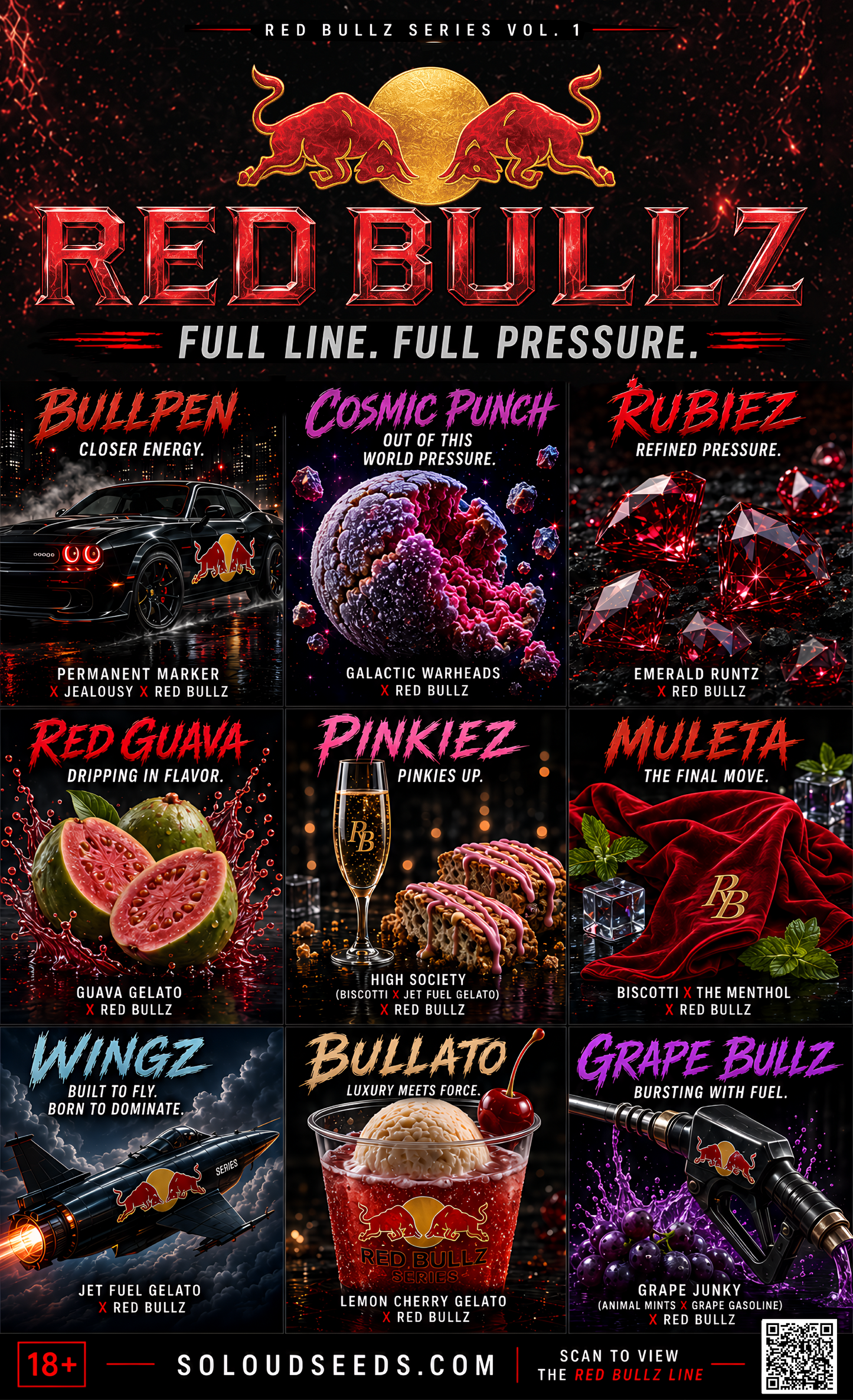 FULL RED BULLZ FEM LINE